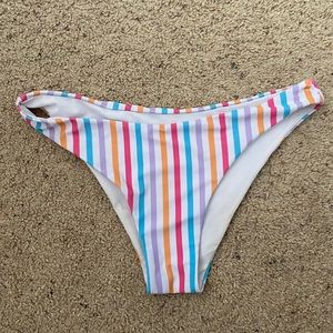 Striped Bikini Bottoms